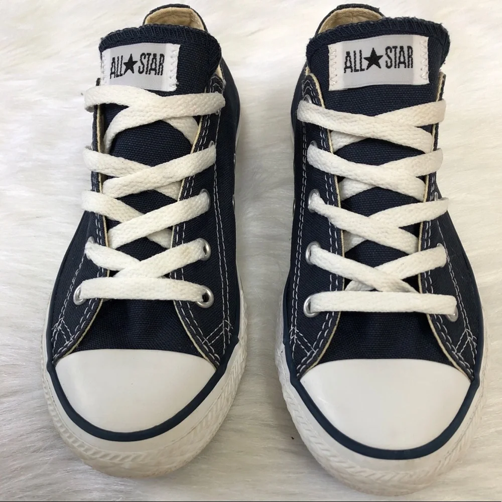 Navy Blue Converse